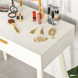 Dressing Table with Mirror and Drawers - HEATLNDN