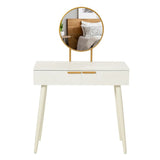 Dressing Table with Mirror and Drawers - HEATLNDN
