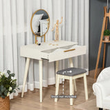 Dressing Table with Mirror and Drawers - HEATLNDN