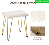 Dressing Table with Round Mirror - HEATLNDN