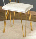 Dressing Table with Round Mirror - HEATLNDN