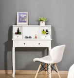 HOMCOM White Dressing Table - HEATLNDN