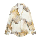 Premium Tie Die Print Shirt and Skirt Co Ord Set - HEATLNDN