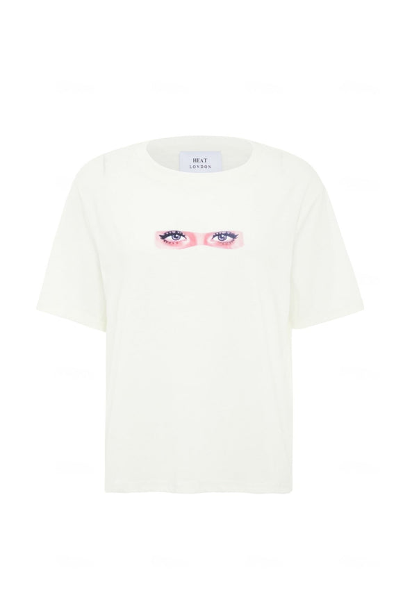Essential White Girlfriend T-Shirt | HEATLNDN - HEATLNDN