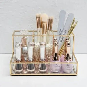 The Beauty of Glass Makeup Organisers; Upgrade your Vanity Today