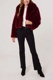Cropped Faux Fur Jacket - HEATLNDN