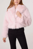 Cropped Faux Fur Jacket - HEATLNDN