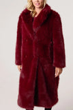 Faux Fur Long Coat - HEATLNDN