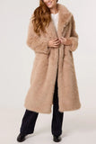 Faux Fur Long Coat - HEATLNDN