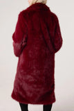 Faux Fur Long Coat - HEATLNDN