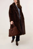 Faux Fur Long Coat - HEATLNDN