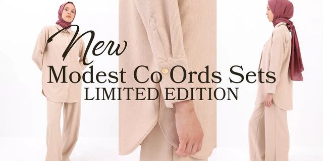 modest co ord sets in womens online clothing boutique based in UK