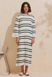 Summer Knitted Modest Maxi dress - HEATLNDN