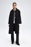 Black Shawl Collar Coat - HEATLNDN | Online Fashion and Accessories Marketplace
