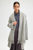 Shawl and Fringe Detail Cardigan - HEATLNDN | Online Fashion and Accessories Marketplace